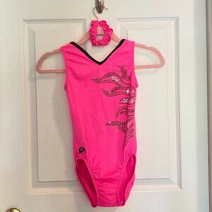 GK Elite Adult Small Gymnastics Leotard